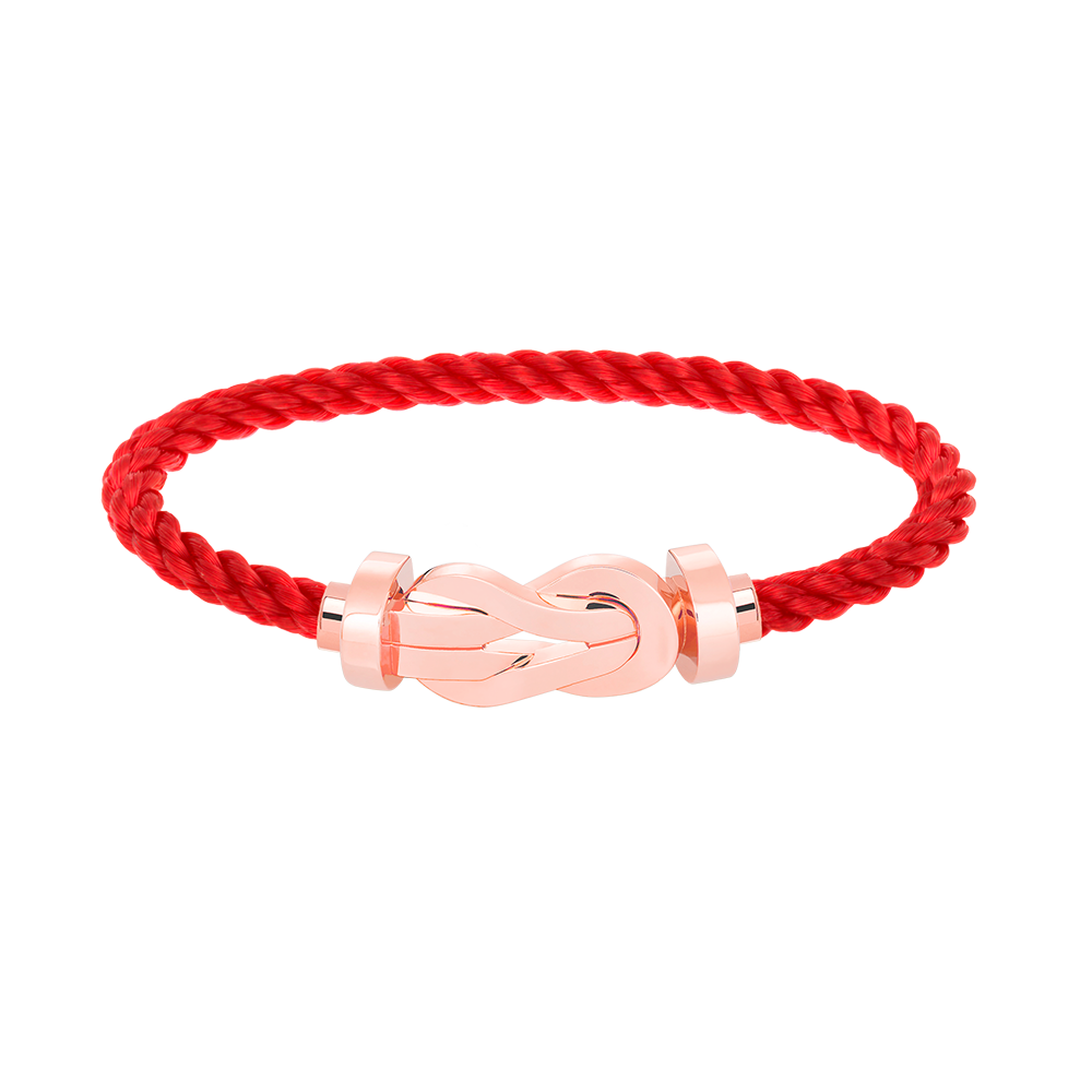 ¡®Jewelicorn¡¯CHANCE LARGE 8 FIGURE BUCKLE NO DIAMOND BRACELET ROSE GOLD