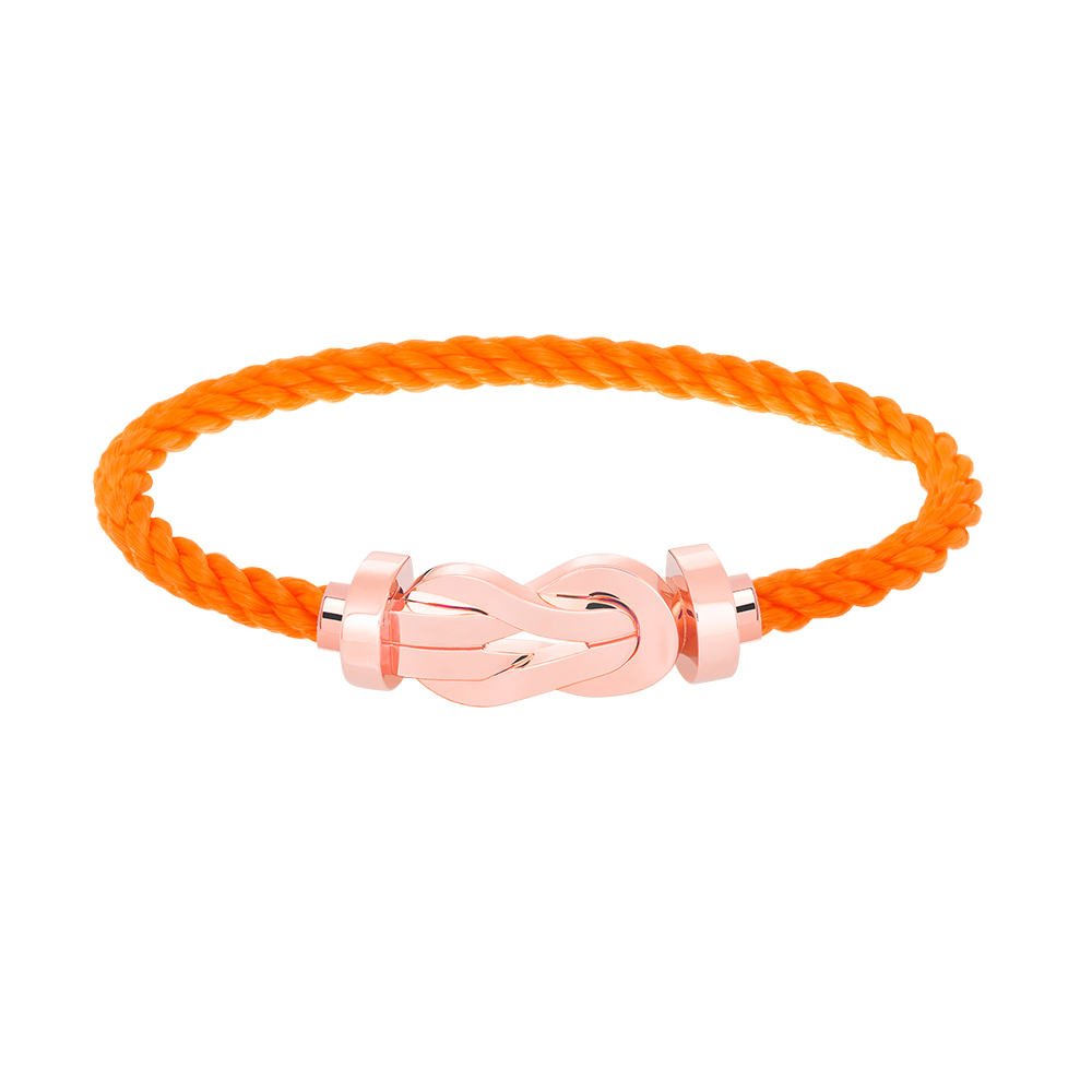 ¡®Jewelicorn¡¯CHANCE LARGE 8 FIGURE BUCKLE NO DIAMOND BRACELET ROSE GOLD