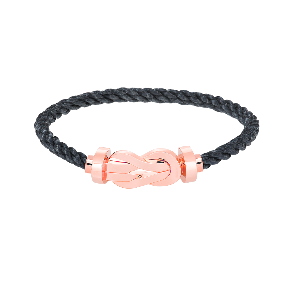 ¡®Jewelicorn¡¯CHANCE LARGE 8 FIGURE BUCKLE NO DIAMOND BRACELET ROSE GOLD