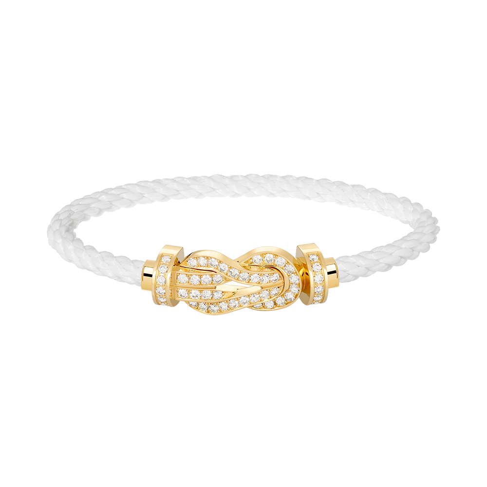 ¡®Jewelicorn¡¯CHANCE LARGE 8 FIGURE BUCKLE FULLDIAMOND BRACELET GOLD