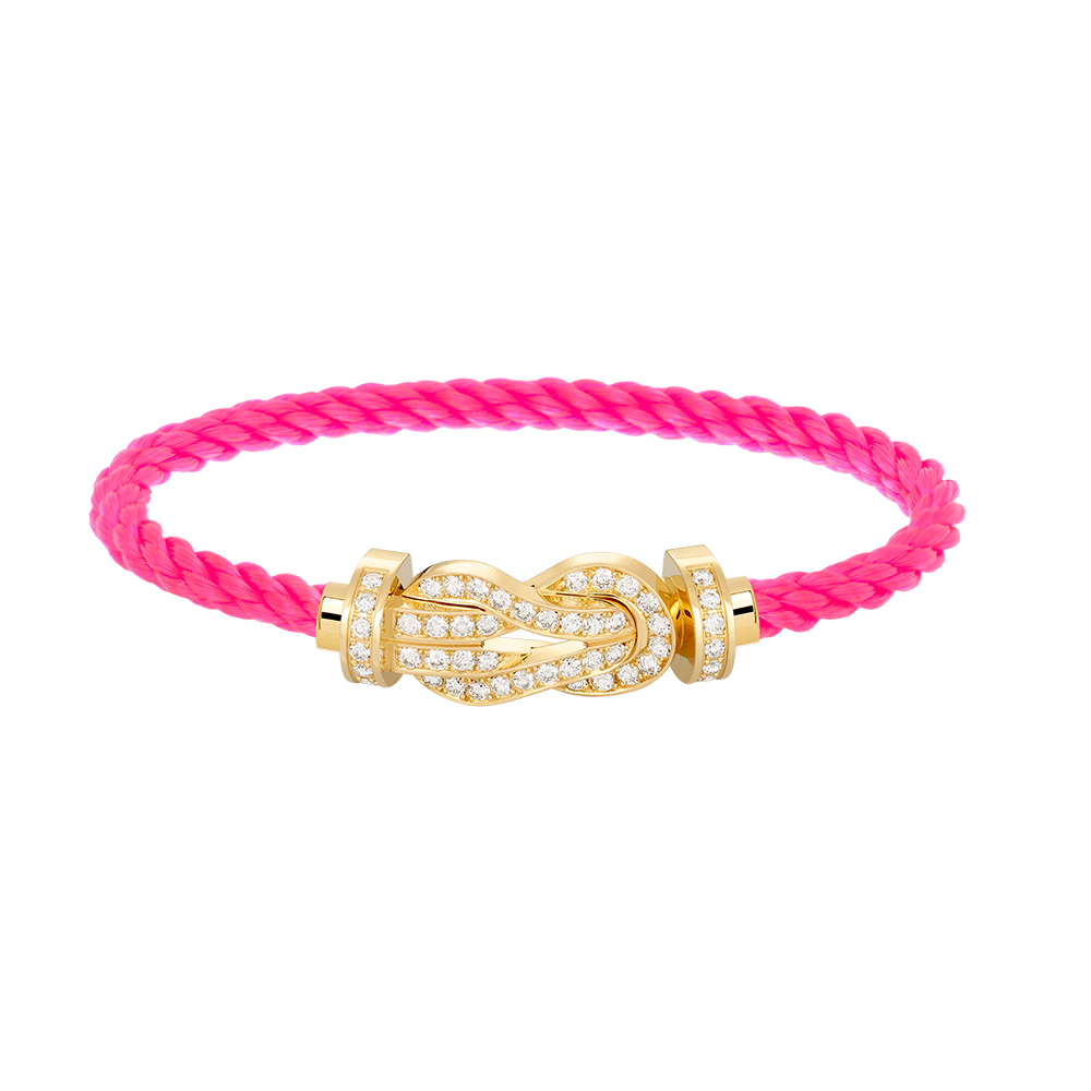 ¡®Jewelicorn¡¯CHANCE LARGE 8 FIGURE BUCKLE FULLDIAMOND BRACELET GOLD