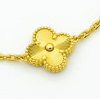 ¡®Jewelicorn¡¯CLOVER BRACELET 5 MOTIFS GOLD DIAMOND