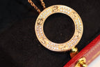 ¡®Jewelicorn¡¯LOVE NECKLACE ADJUSTABLE ROSE GOLD
