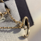 ¡®Jewelicorn¡¯JUSTE NECKLACE PINK GOLD