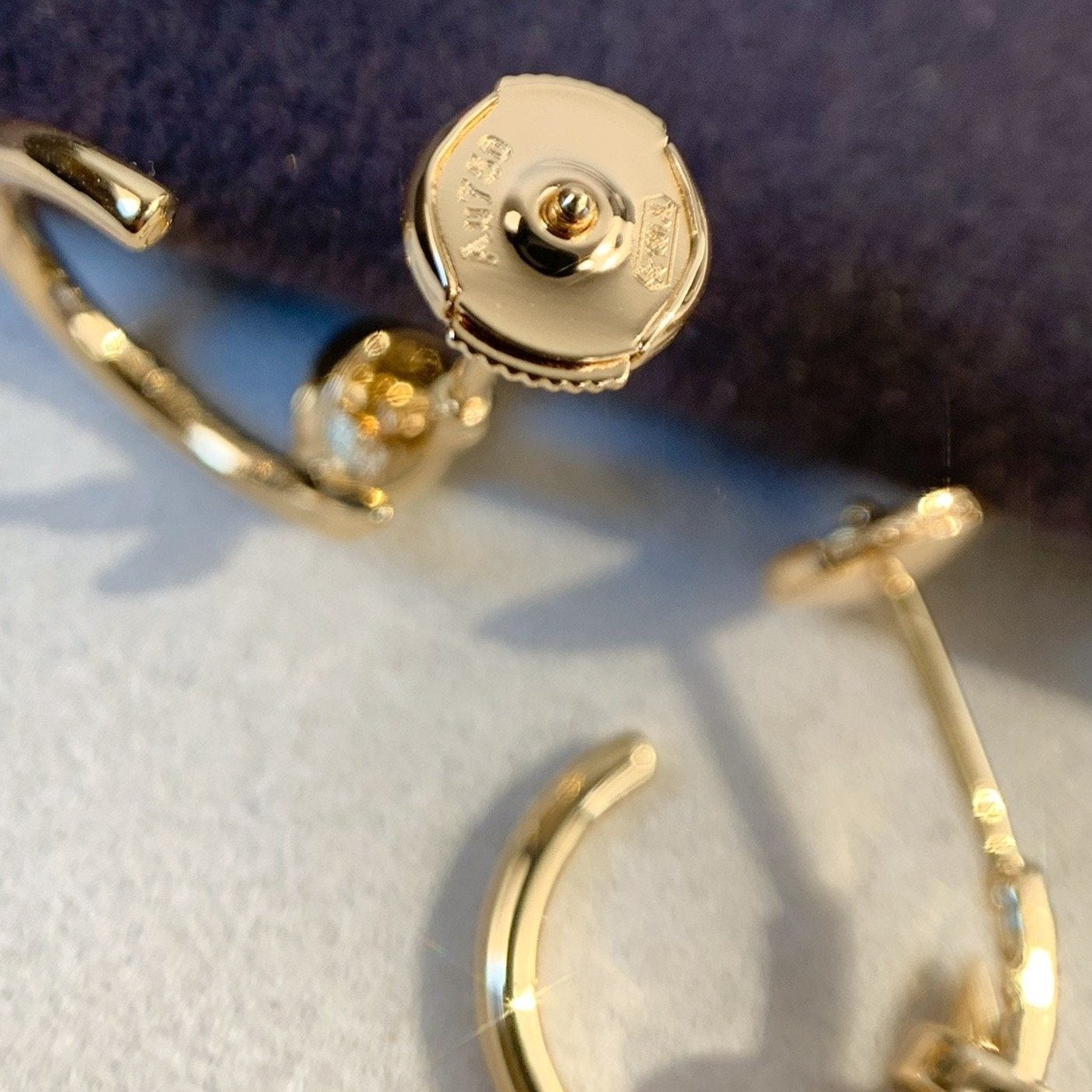 ¡®Jewelicorn¡¯JUSTE EARRINGS PINK GOLD