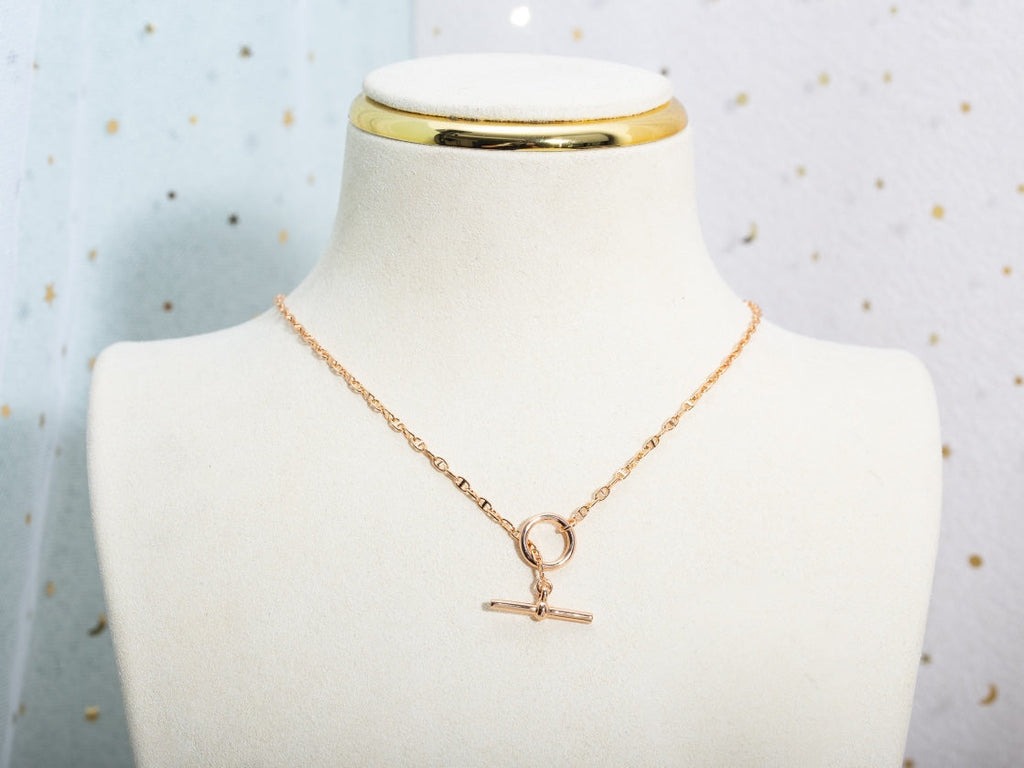 ¡®Jewelicorn¡¯ECHAPPEE NECKLACE PINK GOLD