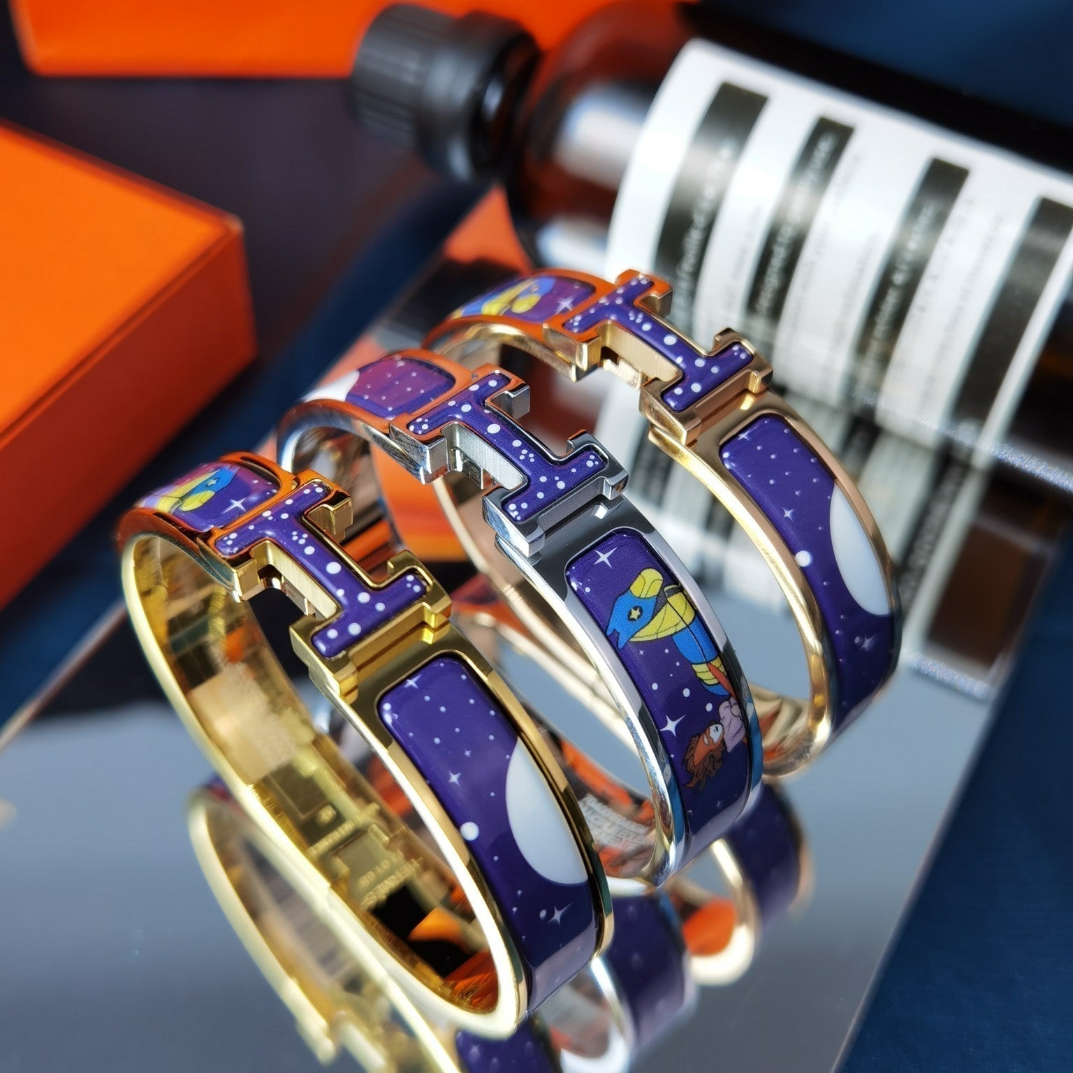 ¡®Jewelicorn¡¯H STAR AND MOON BRACELET 12MM