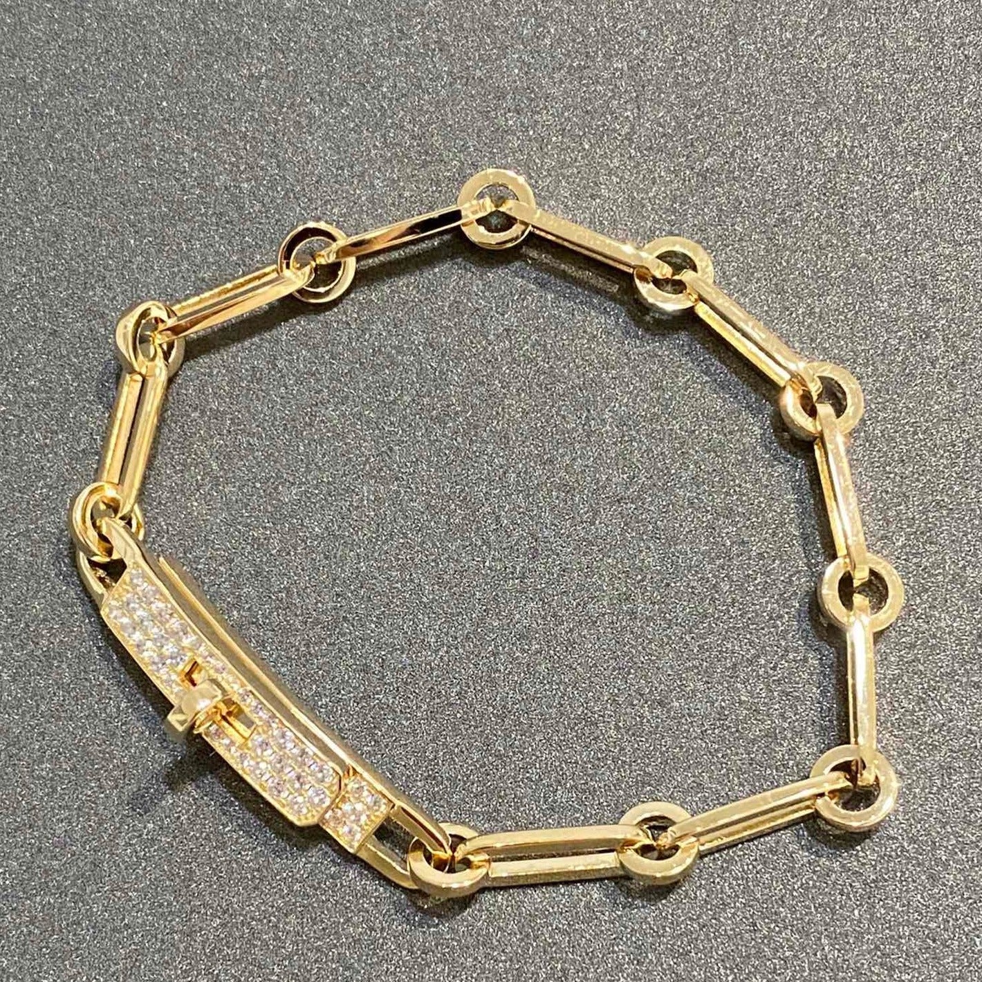 ¡®Jewelicorn¡¯CHAINE BRACELET SMALL MODEL DIAMOND