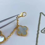 ¡®Jewelicorn¡¯MAGIC CLOVER MOP GOLD BRACELET 5 MOTIFS