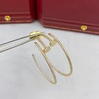 ¡®Jewelicorn¡¯JUSTE EARRINGS FULL DIAMONDS 1.8MM