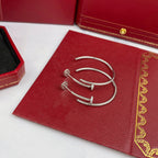 ¡®Jewelicorn¡¯JUSTE EARRINGS FULL DIAMONDS 1.8MM