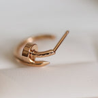 ¡®Jewelicorn¡¯JUSTE EARRINGS PINK GOLD