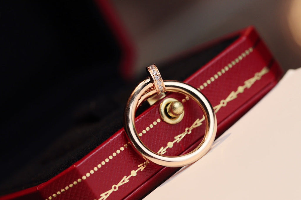 ¡®Jewelicorn¡¯JUSTE RING 2.65MM PINK GOLD DIAMOND