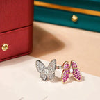 ¡®Jewelicorn¡¯TWIN BUTTERFLY DIAMOND RING