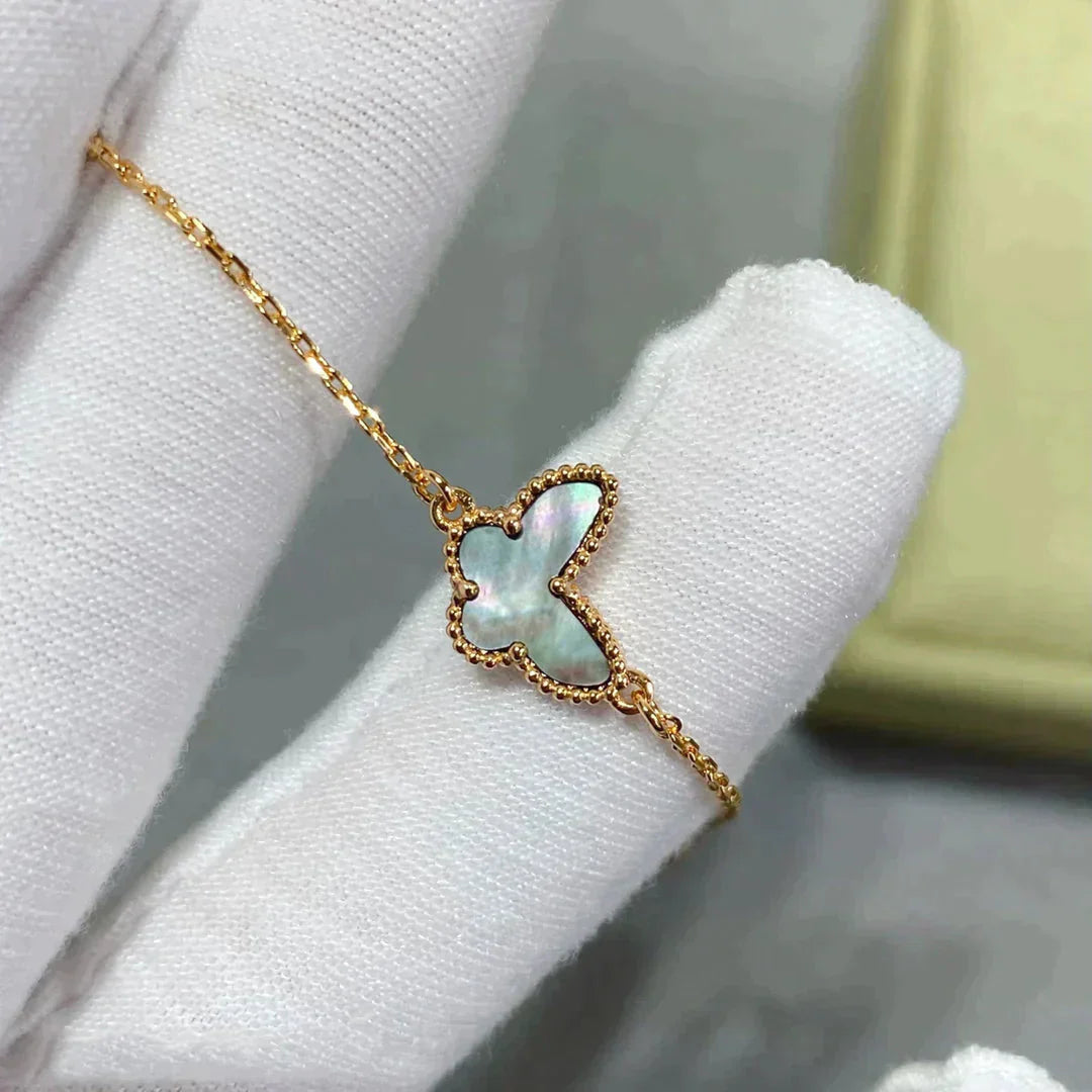 ¡®Jewelicorn¡¯BUTTERFLY DARK MOP BUTTERFLY BRACELET