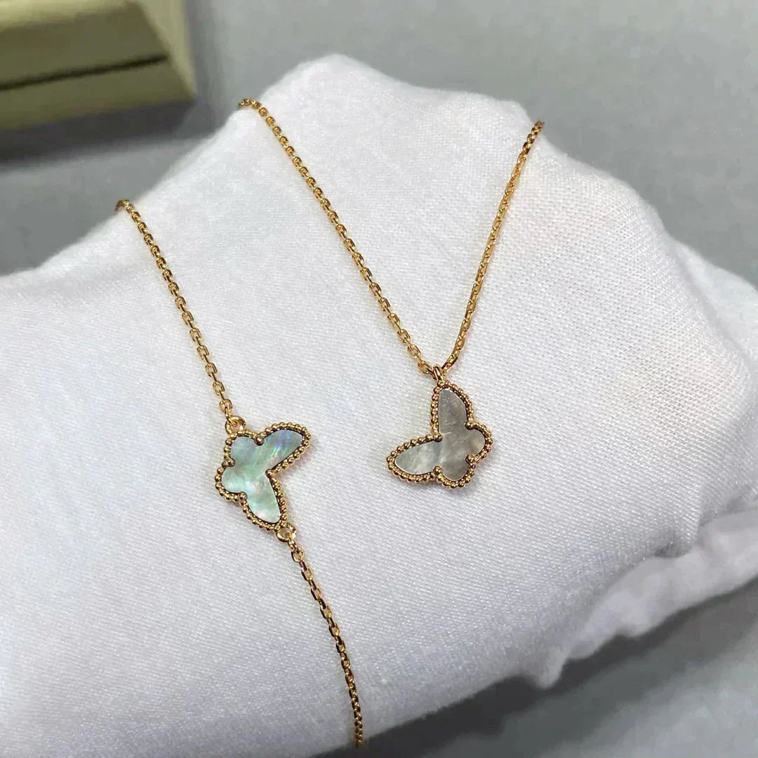 ¡®Jewelicorn¡¯BUTTERFLY DARK MOP BUTTERFLY BRACELET