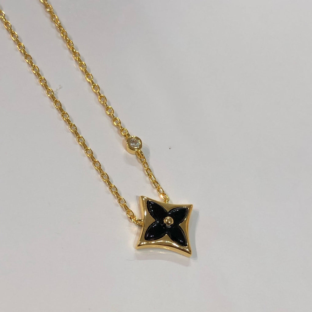 ¡®Jewelicorn¡¯STAR BLACK MOP NECKLACE