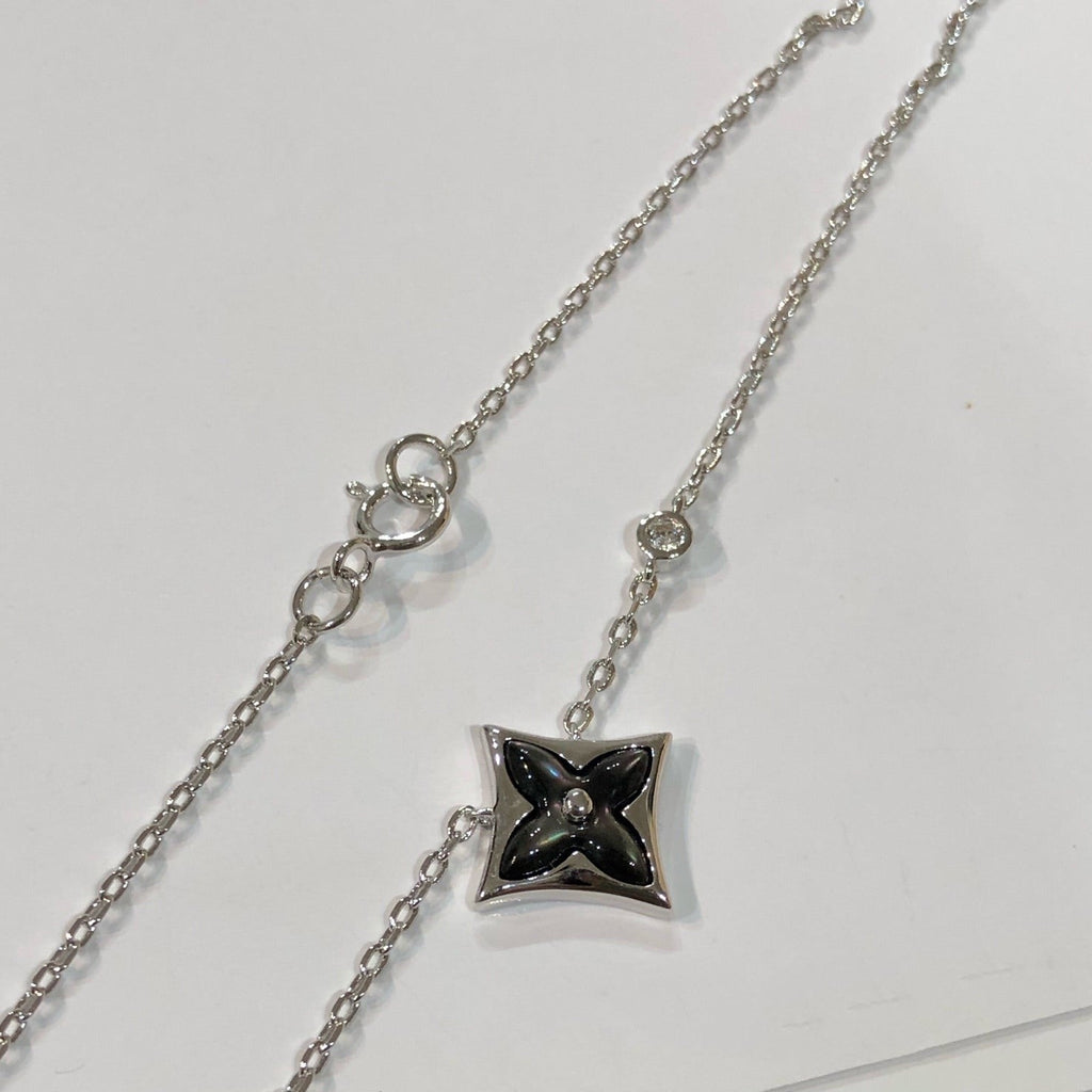 ¡®Jewelicorn¡¯STAR BLACK MOP NECKLACE