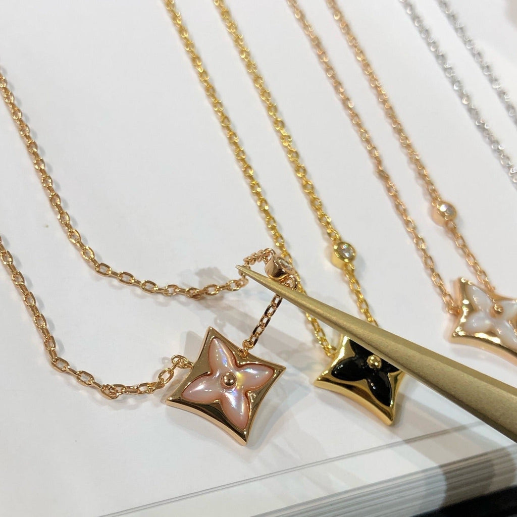 ¡®Jewelicorn¡¯STAR BLACK MOP NECKLACE