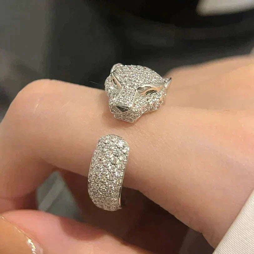 ¡®Jewelicorn¡¯PANTHERE 5.5MM ALL DIAMOND RING