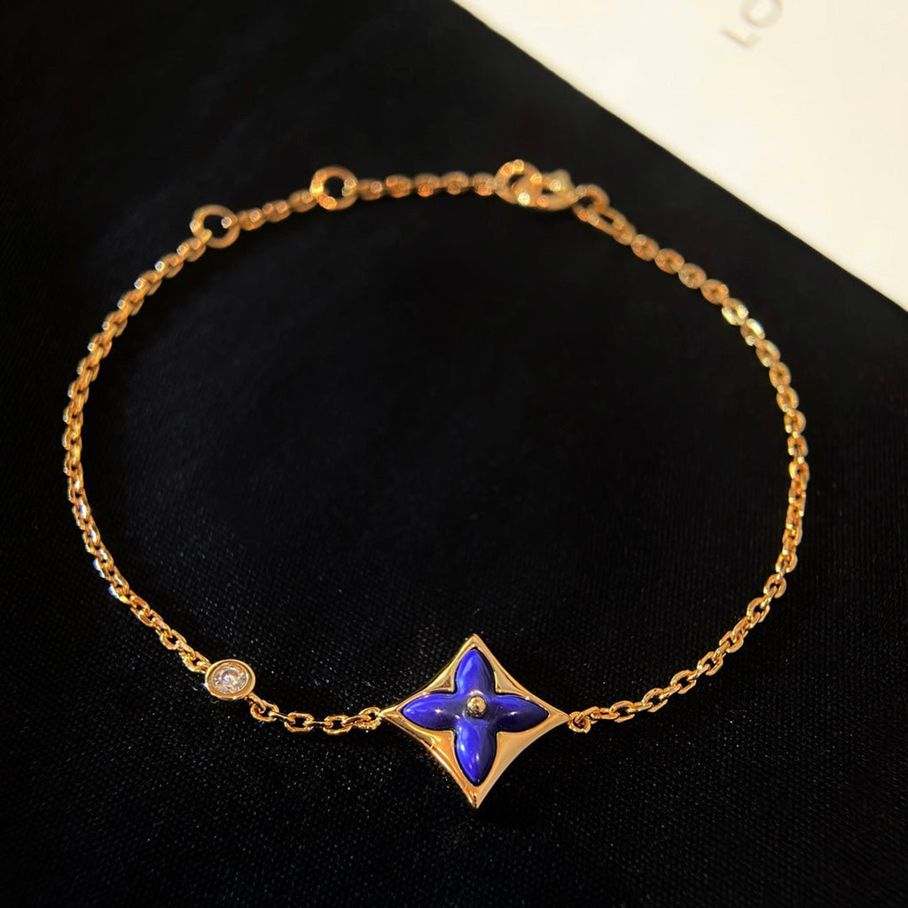 ¡®Jewelicorn¡¯COLOR STAR PINK GOLD DIAMOND BRACELET