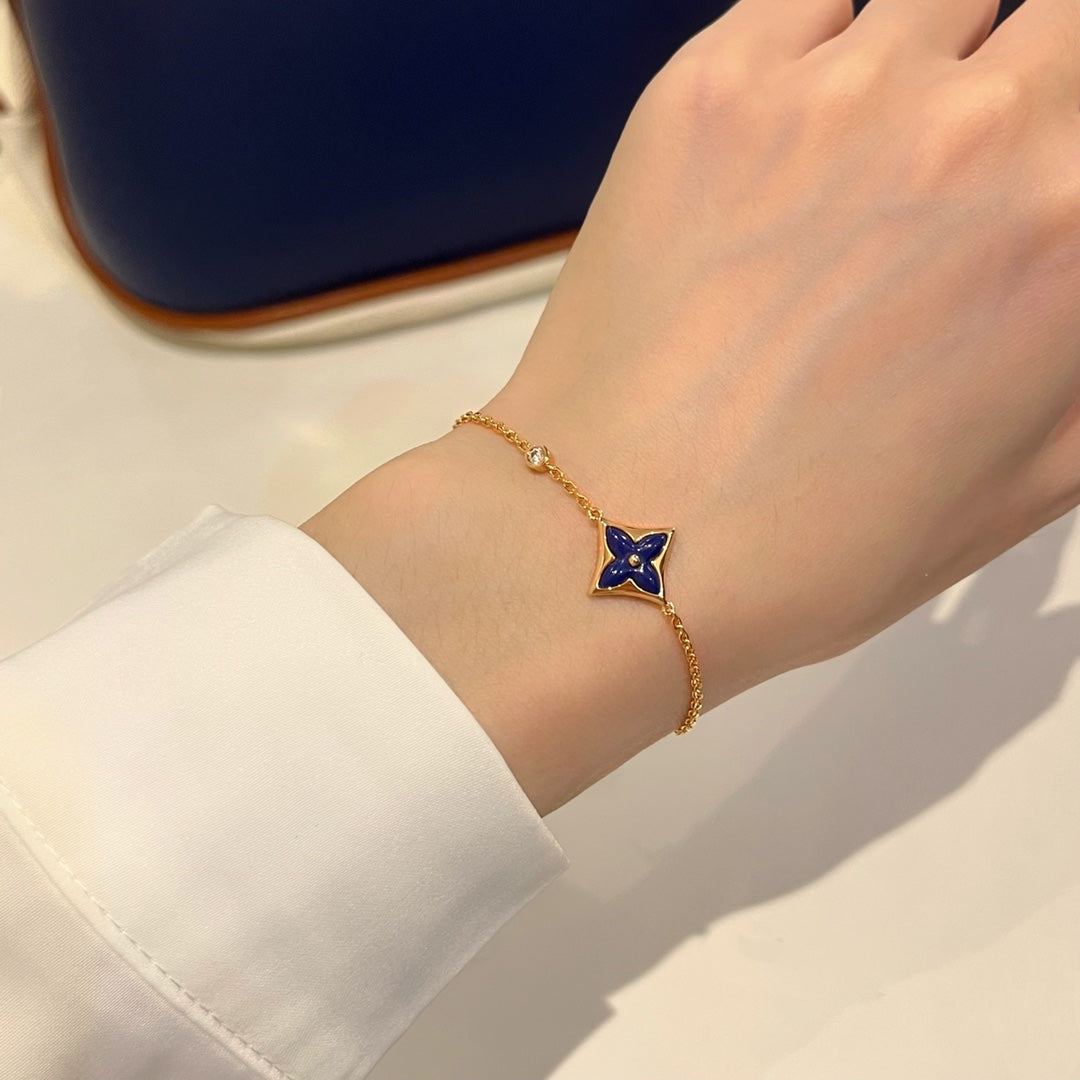 ¡®Jewelicorn¡¯COLOR STAR PINK GOLD DIAMOND BRACELET