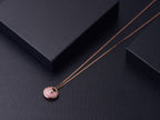 ¡®Jewelicorn¡¯AMULETTE ROSE GOLD PINK MOP NECKLACE