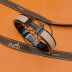 ¡®Jewelicorn¡¯H BRACELET 12MM BLACK BEIGE CERAMIC