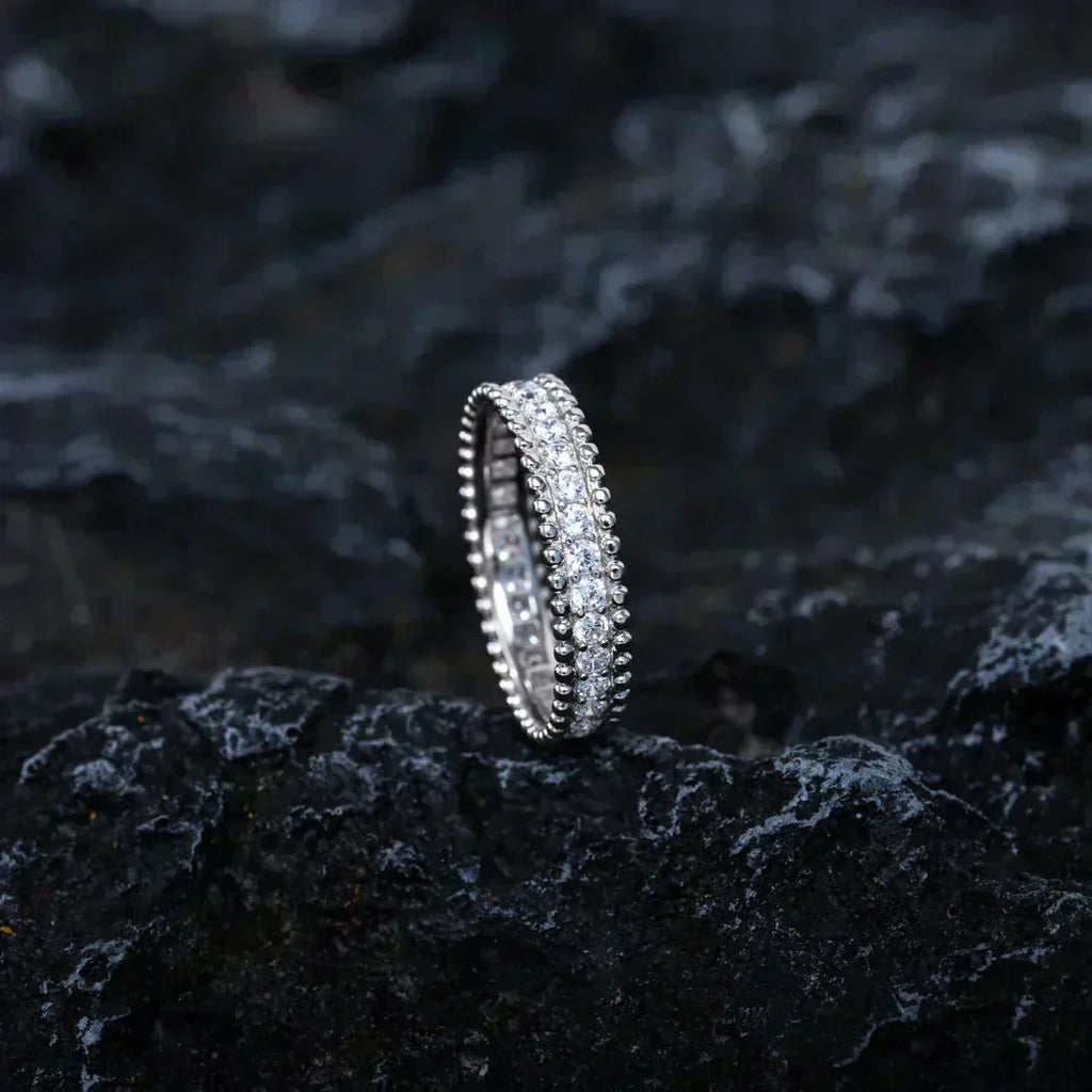 ¡®Jewelicorn¡¯PERLEE DIAMOND SILVER RING