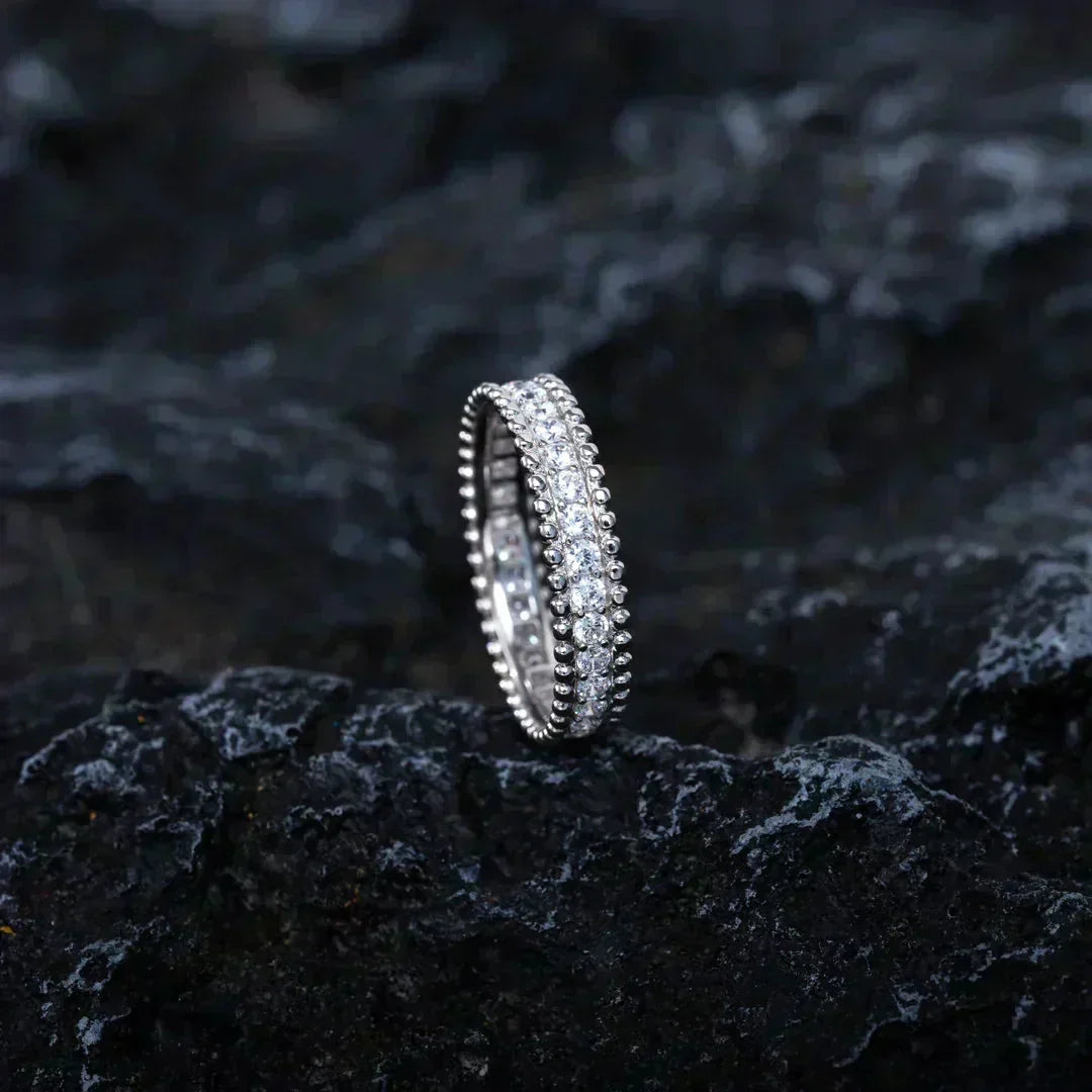 ¡®Jewelicorn¡¯PERLEE DIAMOND SILVER RING