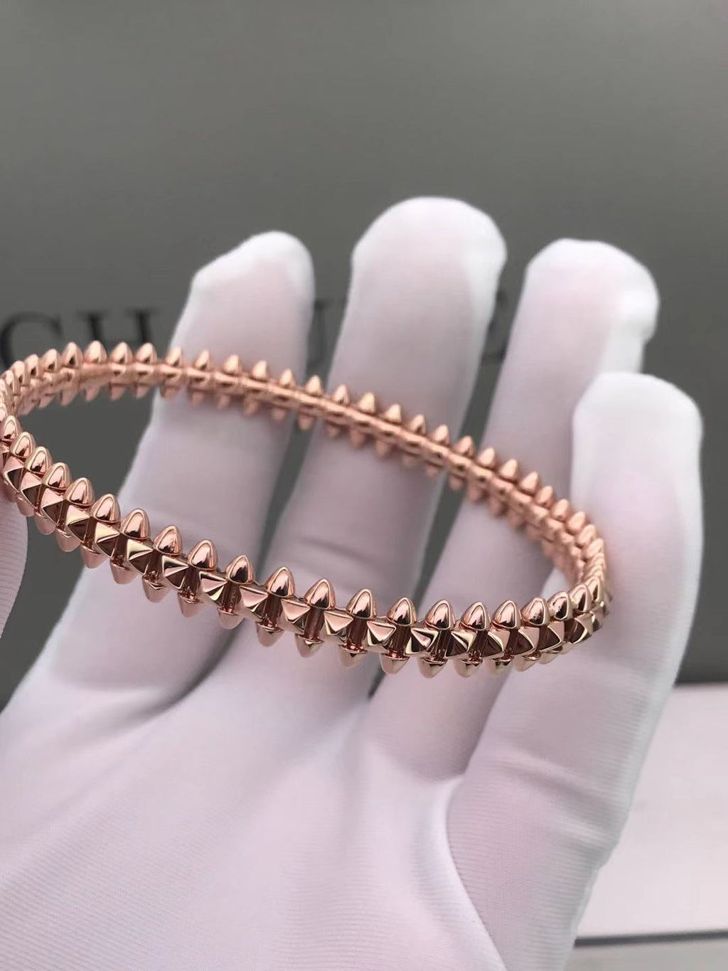 ¡®Jewelicorn¡¯CLASH PINK GOLD BRACELET