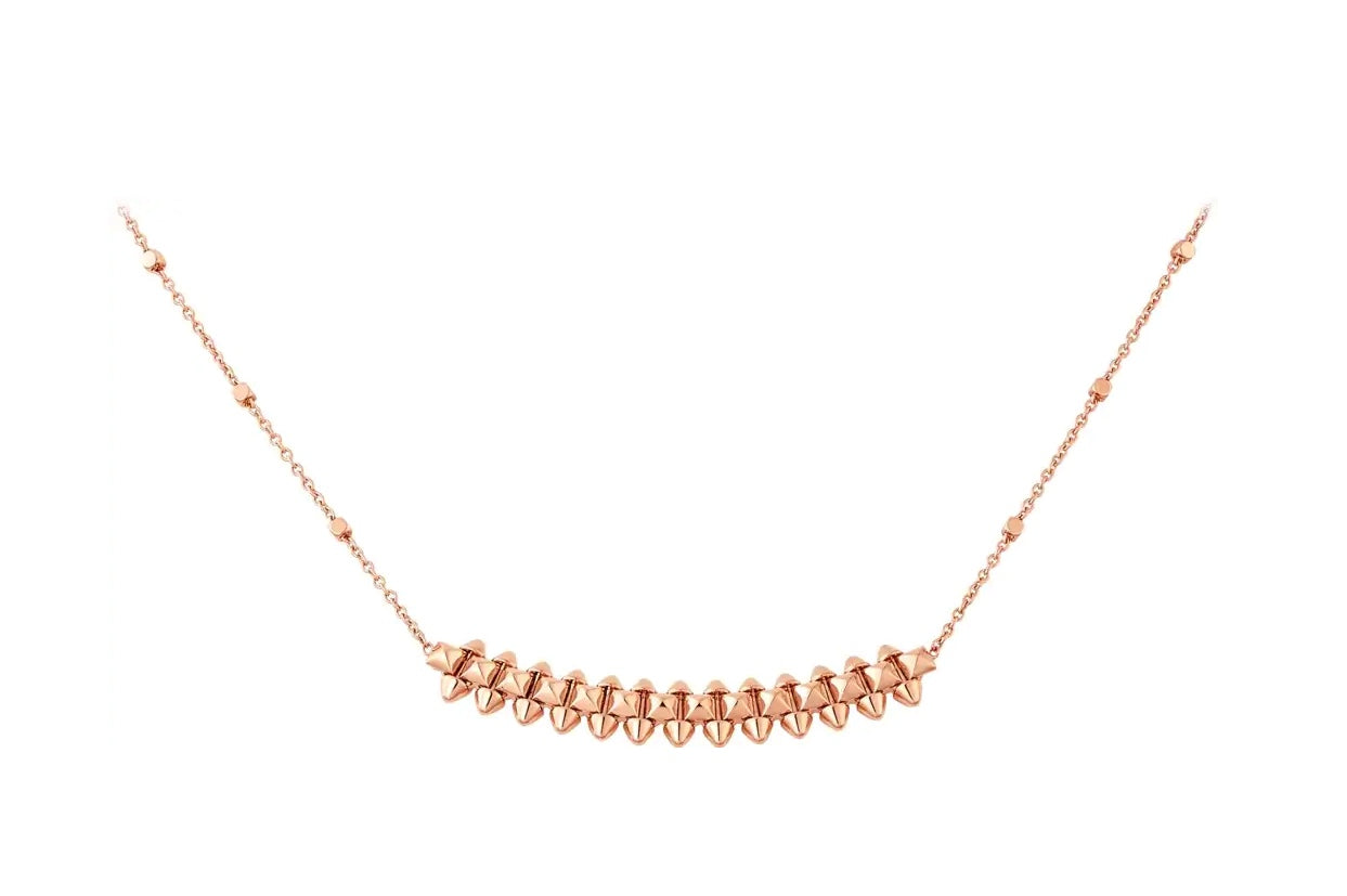¡®Jewelicorn¡¯CLASH PINK GOLD NECKLACE