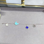 ¡®Jewelicorn¡¯LUCKY SPRING SILVER BRACELET 4 MOTIF