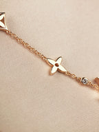 ¡®Jewelicorn¡¯STAR AND SUN 7 MOTIFS GOLD BRACELET