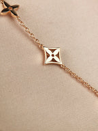 ¡®Jewelicorn¡¯STAR AND SUN 7 MOTIFS GOLD BRACELET