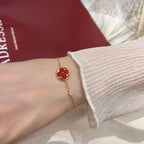 ¡®Jewelicorn¡¯SUN PEDANT CARNELIAN BRACELET