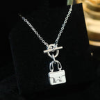 ¡®Jewelicorn¡¯POP H PEDANT SILVER NECKLACE