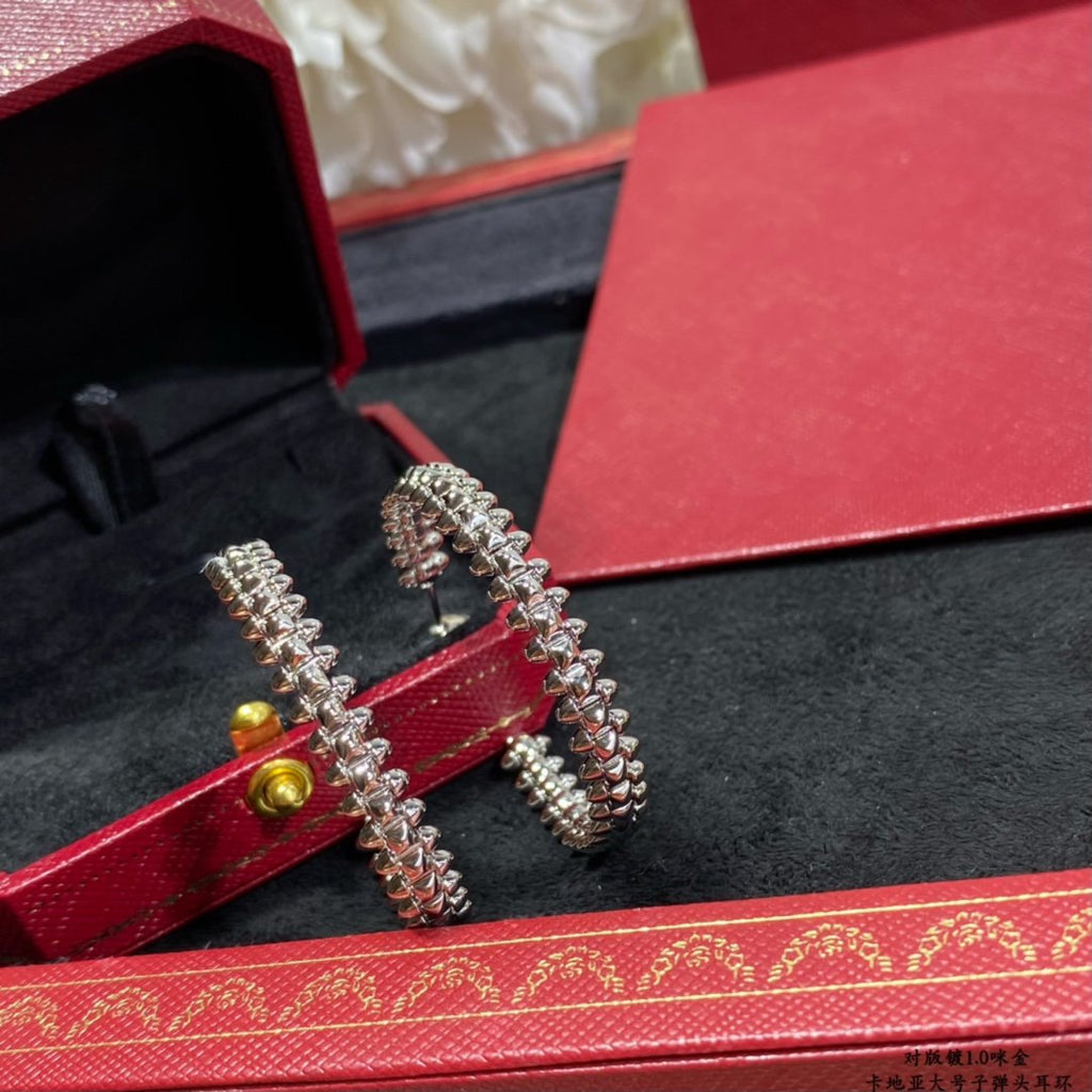 ¡®Jewelicorn¡¯CLASH LARGE HOOP EARRINGS