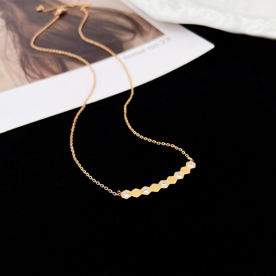 ¡®Jewelicorn¡¯BEE MY LOVE DIAMOND NECKLACE