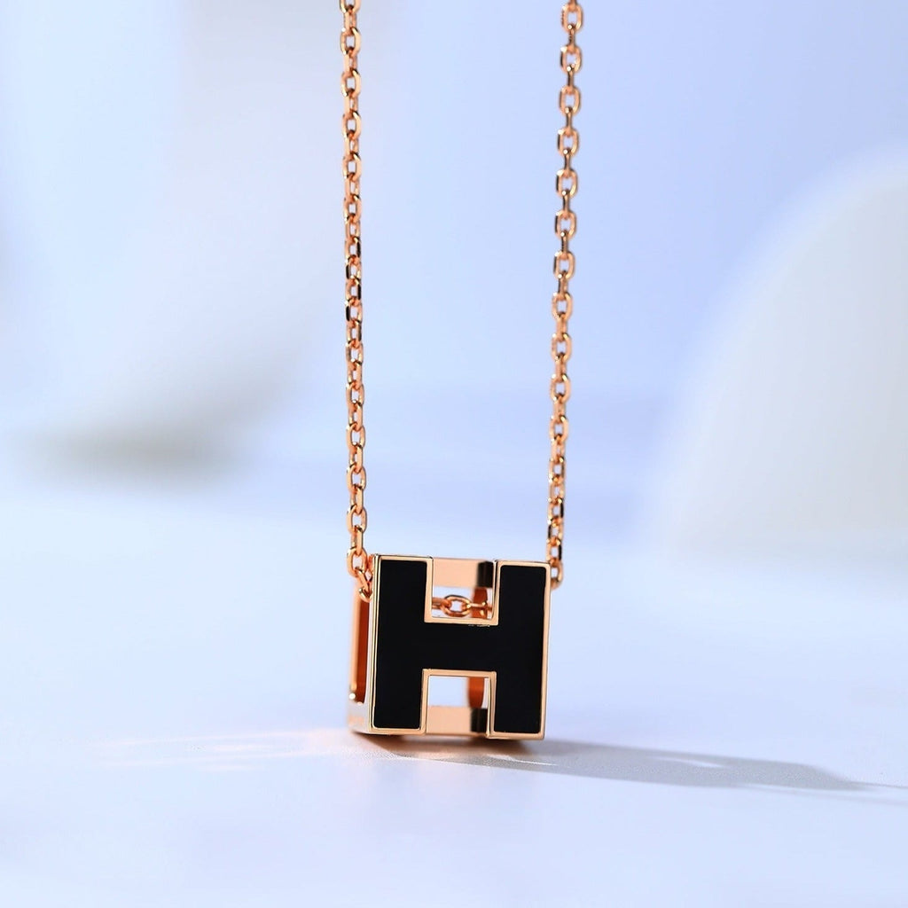 ¡®Jewelicorn¡¯H CAGE PINK GOLD NECKLACE