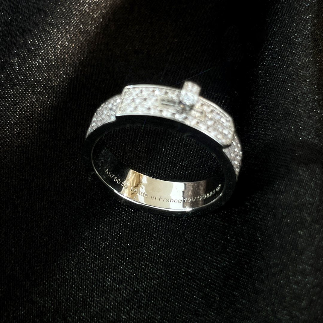 ¡®Jewelicorn¡¯KELLY SILVER DIAMOND RING
