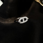 ¡®Jewelicorn¡¯RONDE SMALL SILVER DIAMOND RING