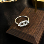 ¡®Jewelicorn¡¯RONDE SMALL SILVER DIAMOND RING