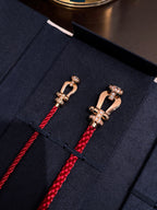 ¡®Jewelicorn¡¯FORCE 10 HALF DIAMOND PINK GOLD RED CORDERI LARGE AND MEDIUM MODEL