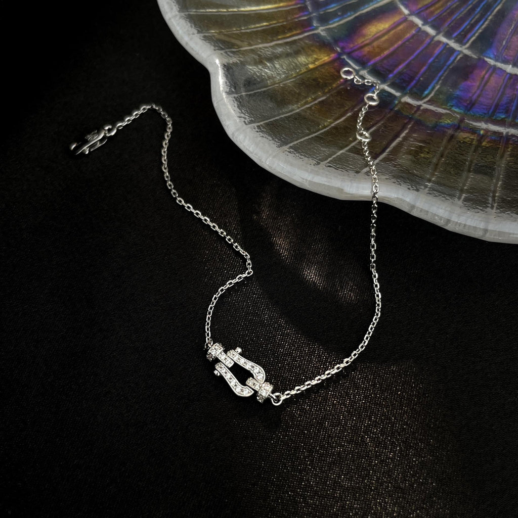 ¡®Jewelicorn¡¯FORCE 10 FULL DIAMOND BUCKLE CHAIN LINK MINI MODEL