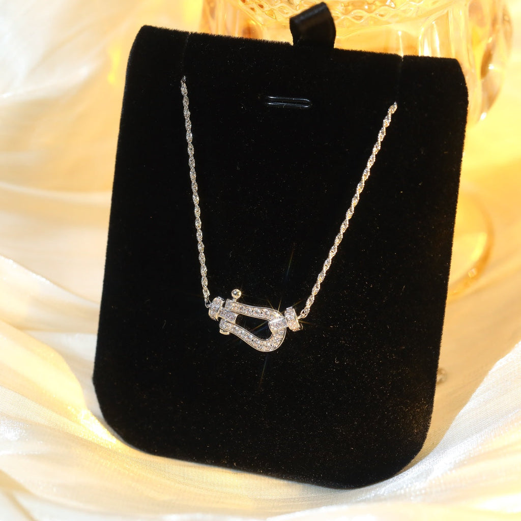 ¡®Jewelicorn¡¯FORCE 10 DIAMOND SILVER NECKLACE MINI MODEL