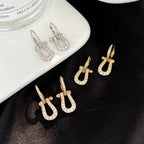 ¡®Jewelicorn¡¯FORCE 10 FULL DIAMOND DROP EARRINGS MEDIUM MODEL