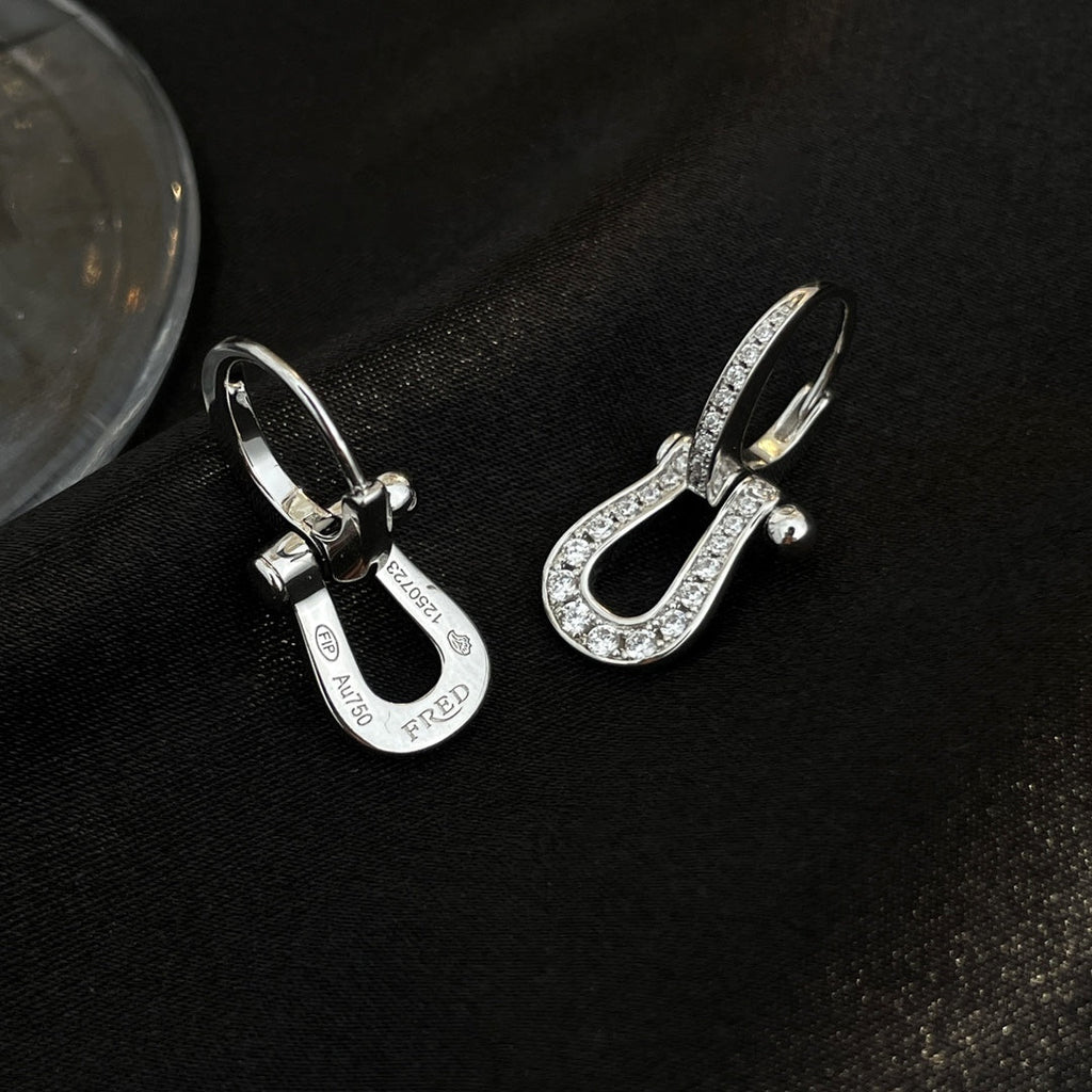 ¡®Jewelicorn¡¯FORCE 10 FULL DIAMOND DROP EARRINGS MEDIUM MODEL
