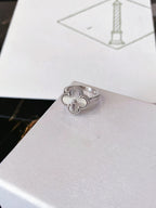 ¡®Jewelicorn¡¯CLOVER SILVER RING