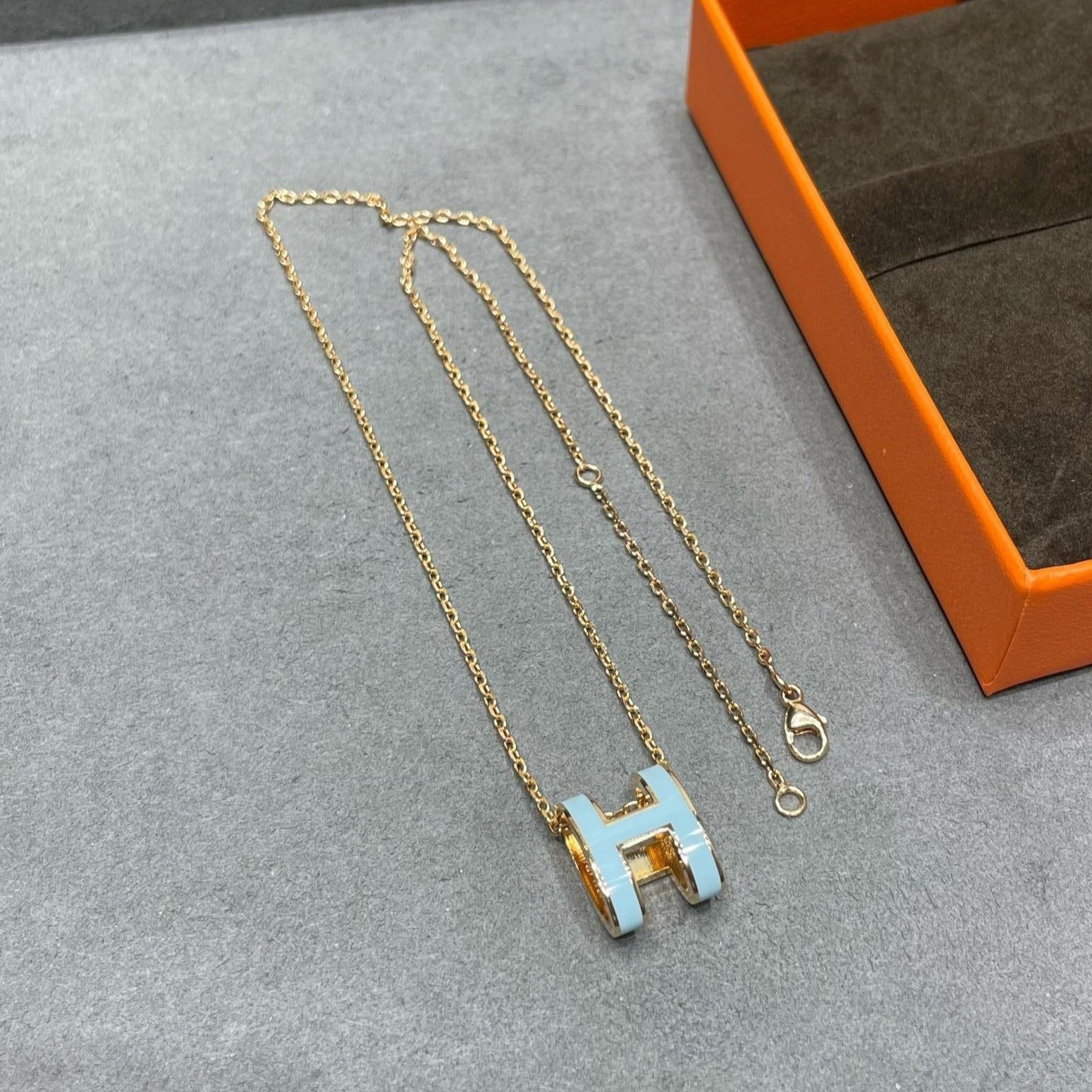 ¡®Jewelicorn¡¯POP H SKY BLUE NECKLACE